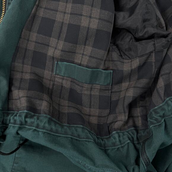 Vintage Carhartt Field Hunting Jacket Green USA Made Mens XL Bush Cape CW043 - Picture 7 of 13